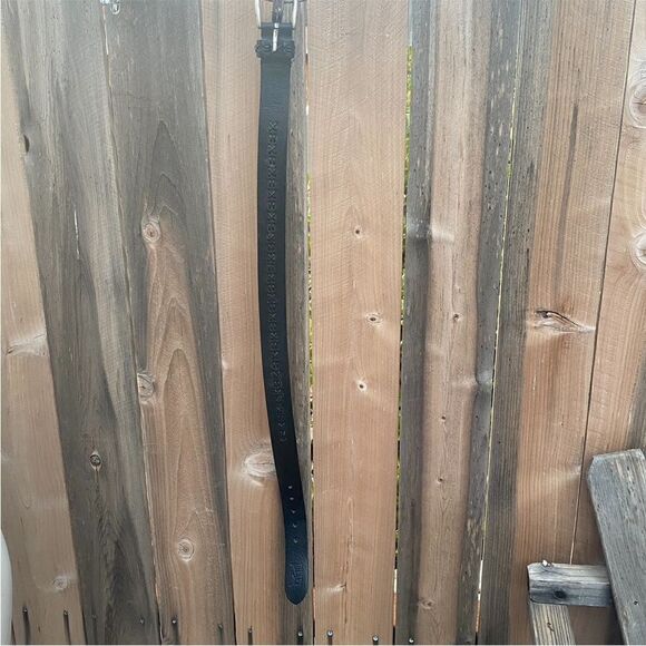 Diesel black leather belt size 75 - Picture 6 of 6